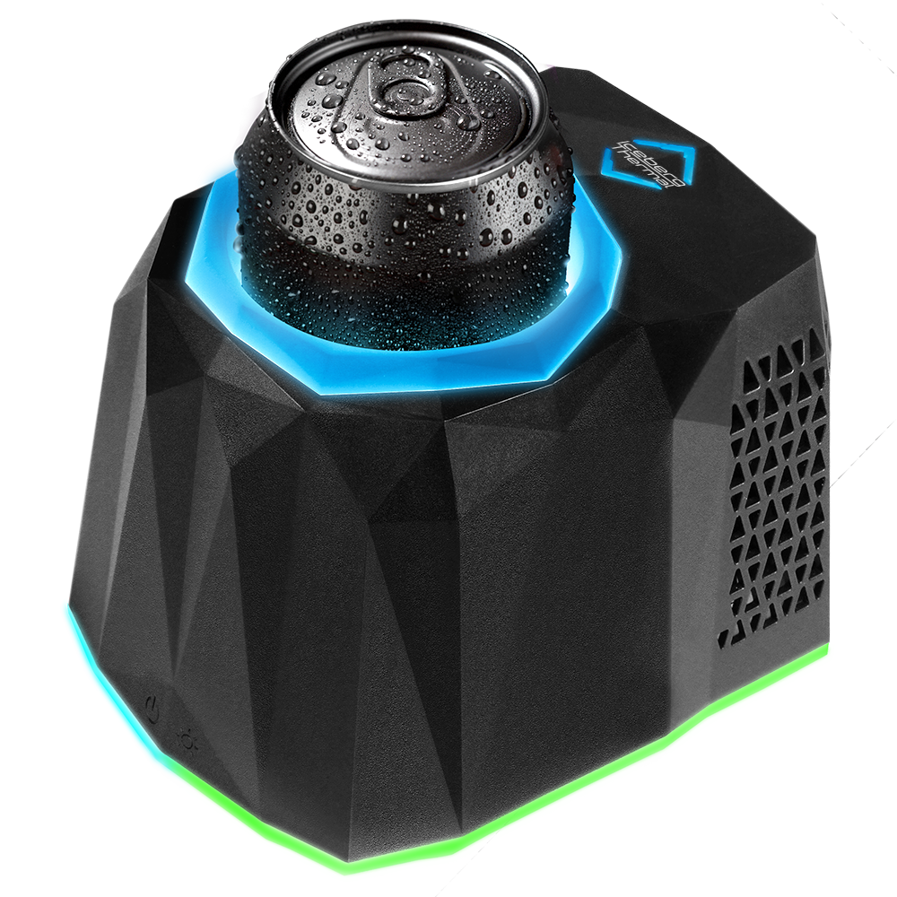 IceBerg Thermal IceFLOE Aurora Gaming RGB Can Cooler